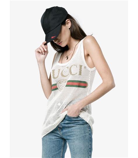 mesh gucci top